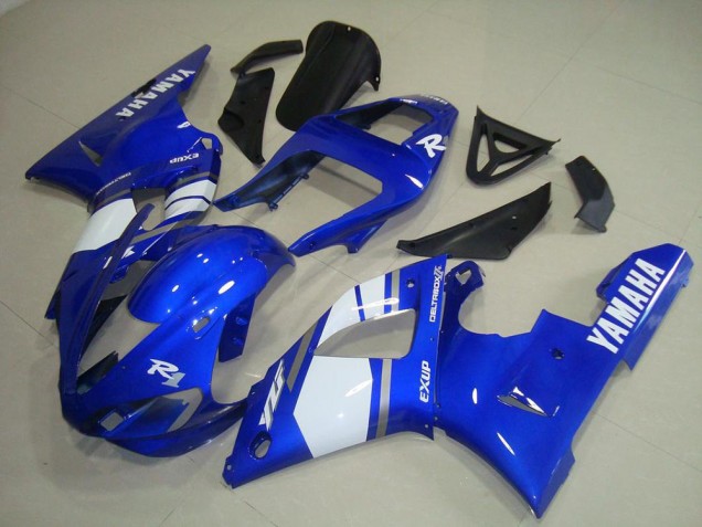 00-01 Bleu Blanc Yamaha YZF R1 Carénages Moto 00-01 Bleu Blanc Yamaha YZF R1 Carénages Moto