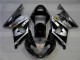 00-02 Argent Noir Suzuki GSXR 1000 Carénage Moto