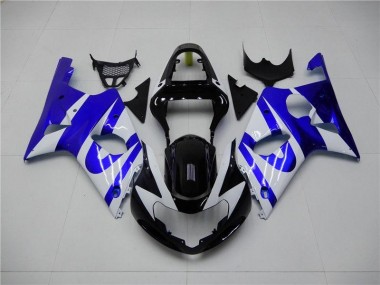 00-02 Bleu Blanc Suzuki GSXR 1000 Carénage Moto