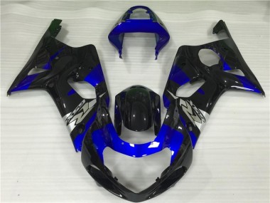 00-02 Bleu Noir Suzuki GSXR 1000 Carénage Moto