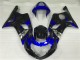 00-02 Bleu Noir Suzuki GSXR 1000 Carénage Moto