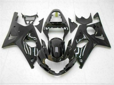00-02 Noir Brillant Suzuki GSXR 1000 Carénage Moto