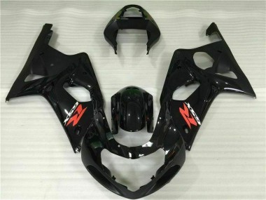 00-02 Noir Suzuki GSXR 1000 Carénage Moto