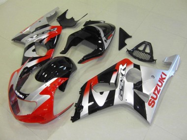 00-02 Rouge Argent Suzuki GSXR 1000 Carénage Moto