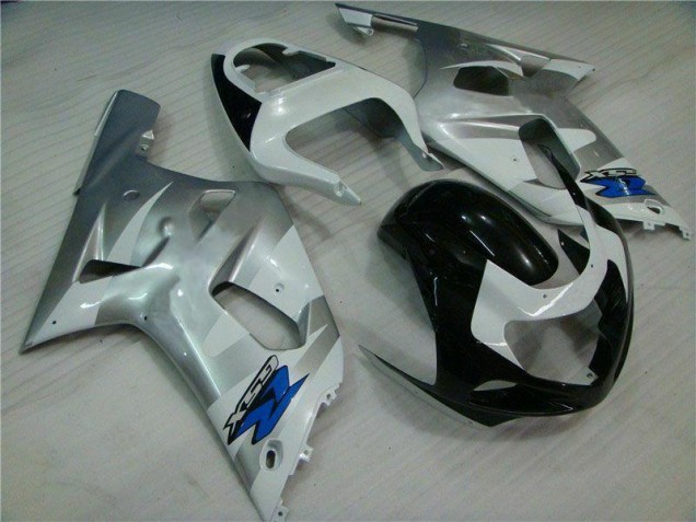 01-03 Argent Noir Suzuki GSXR 600/750 Carénages Moto
