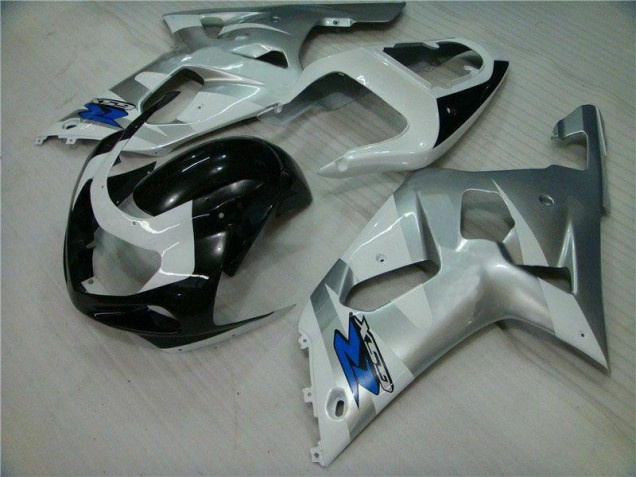 01-03 Argent Noir Suzuki GSXR 600/750 Carénages Moto