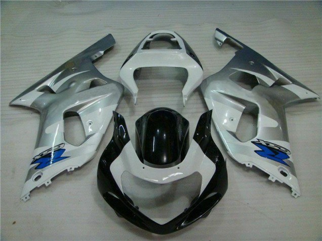 01-03 Argent Noir Suzuki GSXR 600/750 Carénages Moto