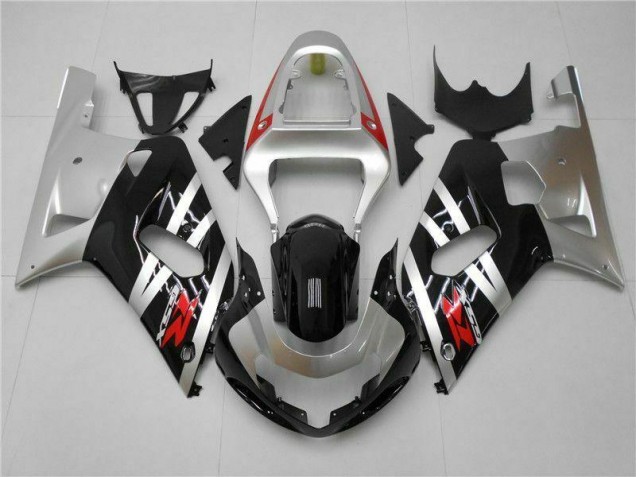 01-03 Argent Suzuki GSXR 600/750 Carénage Moto 01-03 Argent Suzuki GSXR 600/750 Carénage Moto