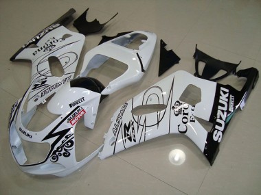 01-03 Blanc Alstare Motul Suzuki GSXR 750 Carénage Moto