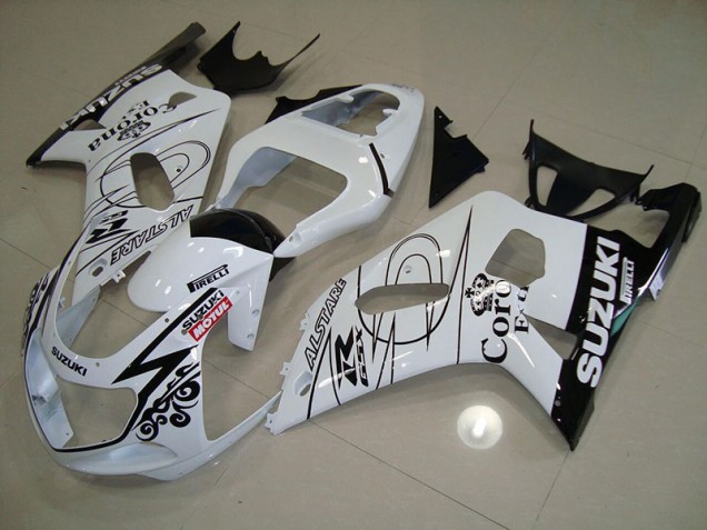 01-03 Blanc Alstare Motul Suzuki GSXR 750 Carénage Moto