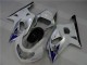 01-03 Blanc Argent Suzuki GSXR 600/750 Carénage Moto