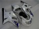 01-03 Blanc Argent Suzuki GSXR 600/750 Carénage Moto