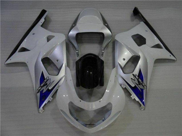 01-03 Blanc Argent Suzuki GSXR 600/750 Carénage Moto