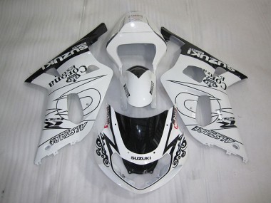 01-03 Blanc Noir Corona Extra Suzuki GSXR 600 Carénage Moto