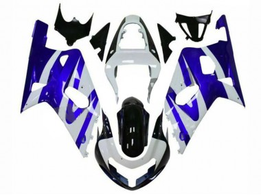 01-03 Bleu Blanc Suzuki GSXR 600/750 Carénage Moto