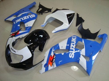 01-03 Bleu Blanc Suzuki GSXR 750 Carrosserie Moto