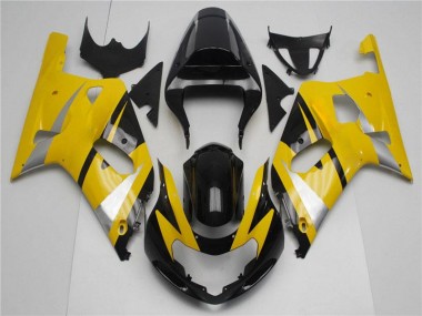 01-03 Jaune Noir Suzuki GSXR 600/750 Carénages Moto