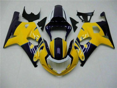 01-03 Jaune Suzuki GSXR 600/750 Carrosserie Moto