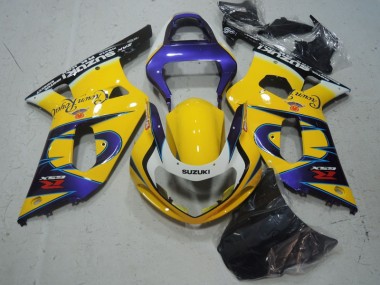 01-03 Jaune Violet Suzuki GSXR 600 Carénage Moto