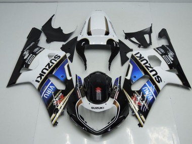 01-03 Noir Blanc Bleu Viru Suzuki GSXR 750 Carénage Moto