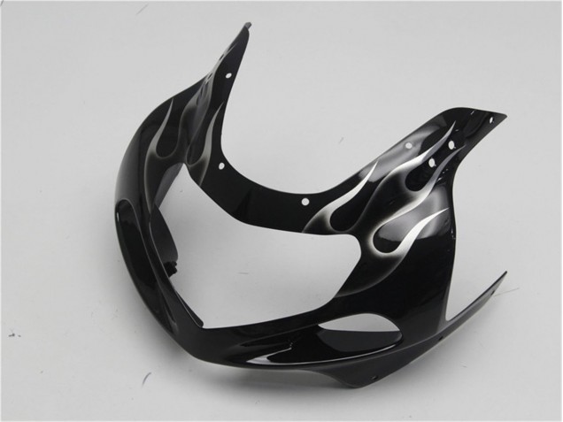 01-03 Noir Blanc Flamme Suzuki GSXR 600/750 Carénage Moto