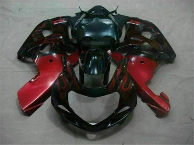 01-03 Noir Rouge Suzuki GSXR 600/750 Carénage Moto