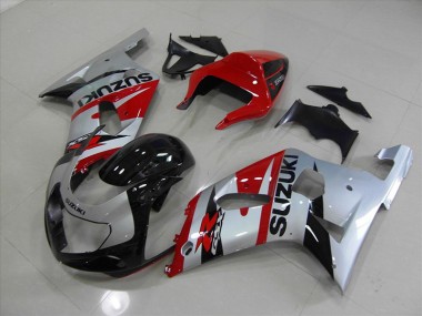 01-03 Noir Rouge Suzuki GSXR 750 Carénage Moto