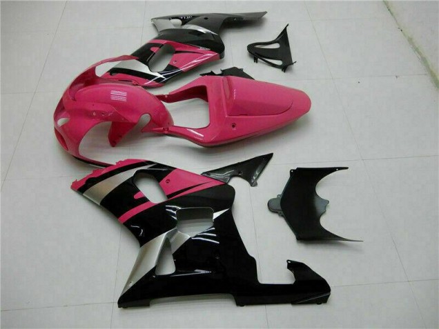 01-03 Rose Noir Suzuki GSXR 600/750 Carénage Moto 01-03 Rose Noir Suzuki GSXR 600/750 Carénage Moto