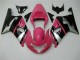 01-03 Rose Noir Suzuki GSXR 600/750 Carénage Moto 01-03 Rose Noir Suzuki GSXR 600/750 Carénage Moto