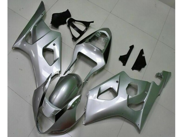 03-04 Argent Suzuki GSXR 1000 Kit Carénages Motos
