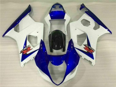 03-04 Blanc Bleu Suzuki GSXR 1000 Carénage Moto