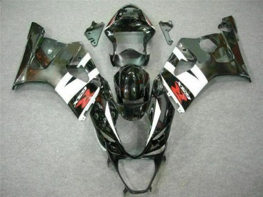 03-04 Blanc Noir Suzuki GSXR 1000 Carénage Moto