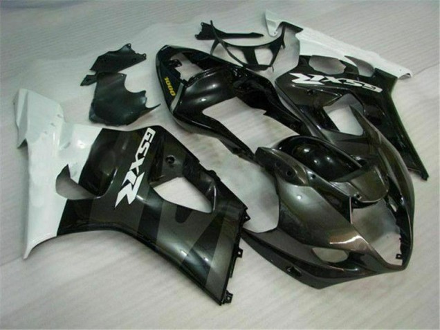 03-04 Blanc Noir Suzuki GSXR 1000 Carénages Moto 03-04 Blanc Noir Suzuki GSXR 1000 Carénages Moto