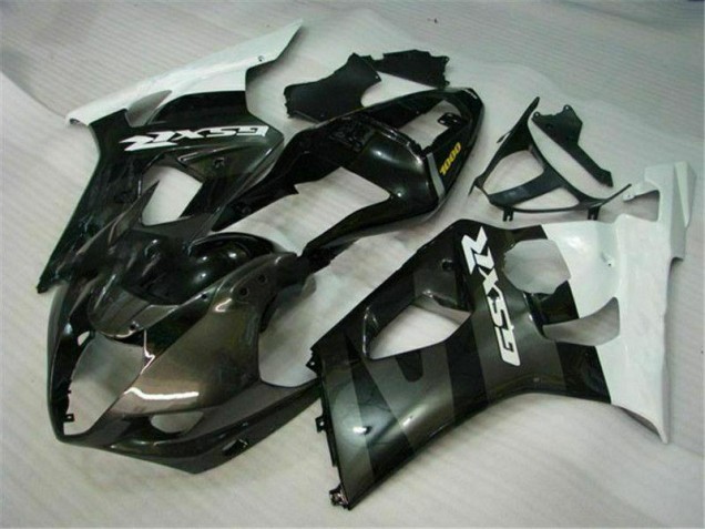 03-04 Blanc Noir Suzuki GSXR 1000 Carénages Moto 03-04 Blanc Noir Suzuki GSXR 1000 Carénages Moto
