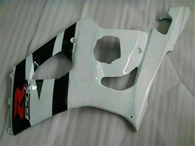 03-04 Blanc Noir Suzuki GSXR 1000 Carrosserie Moto 03-04 Blanc Noir Suzuki GSXR 1000 Carrosserie Moto