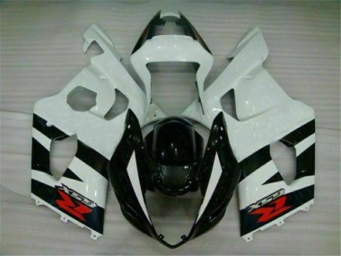 03-04 Blanc Noir Suzuki GSXR 1000 Carrosserie Moto
