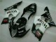 03-04 Blanc Noir Suzuki GSXR 1000 Kit Carénages Motos Complet 03-04 Blanc Noir Suzuki GSXR 1000 Kit Carénages Motos Complet