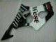03-04 Blanc Noir Suzuki GSXR 1000 Kit Carénages Motos Complet 03-04 Blanc Noir Suzuki GSXR 1000 Kit Carénages Motos Complet