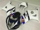 03-04 Blanc Noir Suzuki GSXR 1000 Kit Carénages Motos 03-04 Blanc Noir Suzuki GSXR 1000 Kit Carénages Motos