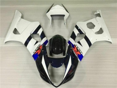 03-04 Blanc Noir Suzuki GSXR 1000 Kit Carénages Motos