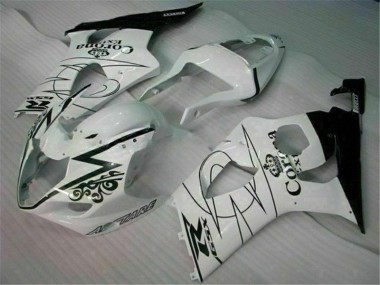 03-04 Blanc Suzuki GSXR 1000 Carénage Moto