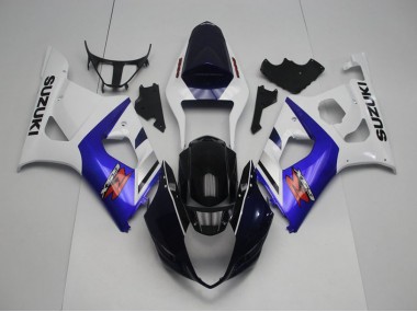 03-04 Bleu Foncé Devant et Bleu Suzuki GSXR 1000 Carénage Moto