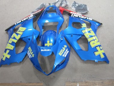 03-04 Bleu Jaune Rizla Suzuki GSXR 1000 Carénage Moto