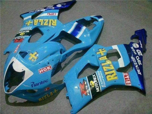 03-04 Bleu Suzuki GSXR 1000 Carénage Moto 03-04 Bleu Suzuki GSXR 1000 Carénage Moto