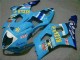 03-04 Bleu Suzuki GSXR 1000 Carénage Moto 03-04 Bleu Suzuki GSXR 1000 Carénage Moto