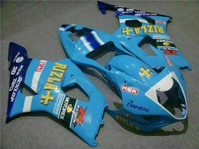 03-04 Bleu Suzuki GSXR 1000 Carénage Moto 03-04 Bleu Suzuki GSXR 1000 Carénage Moto