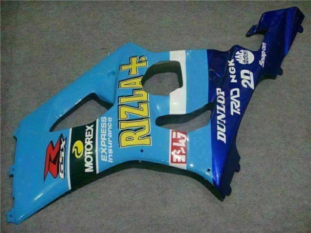 03-04 Bleu Suzuki GSXR 1000 Carénage Moto 03-04 Bleu Suzuki GSXR 1000 Carénage Moto