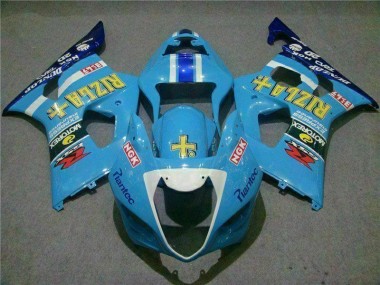03-04 Bleu Suzuki GSXR 1000 Carénage Moto