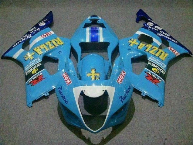 03-04 Bleu Suzuki GSXR 1000 Carénage Moto 03-04 Bleu Suzuki GSXR 1000 Carénage Moto