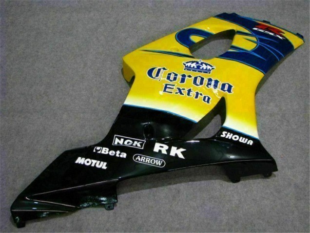 03-04 Jaune Bleu Suzuki GSXR 1000 Carénage Moto